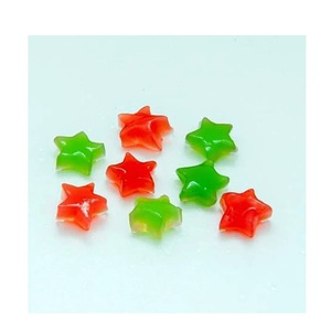 Nata de COCO ขนมผลไม้รสหวานเคี้ยวมะพร้าวก้อนในรูปหัวใจดาวฟองพุดดิ้งชาบรรจุในผลไม้จำนวนมากรสผลไม้ - Product Image 1