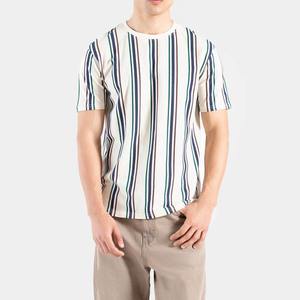 T-shirts pour hommes de haute qualité en gros, impression de logo personnalisée, coton bambou, impression en relief, coupe classique, 240 g/m², épaules tombantes - Product Image 4