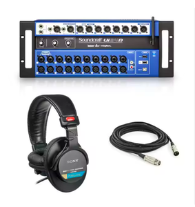 Mezclador Digital de 24 Canales Soundcraft Ui24R, Grabador USB Multipista con Control Inalámbrico - Product Image 2