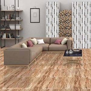 Baldosas de cerámica digital de 60x60cm, diseño de madera con acabado mate para uso en interiores y exteriores del hogar - Product Image 6