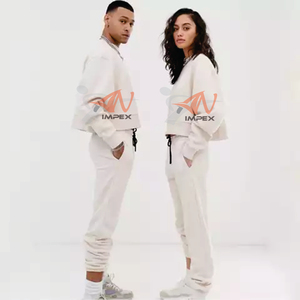 Chándal de Invierno Casual de Alta Calidad con Logotipo Personalizado, Talla Grande para Hombre y Mujer, Material Personalizado Flexible Unisex - Product Image 1