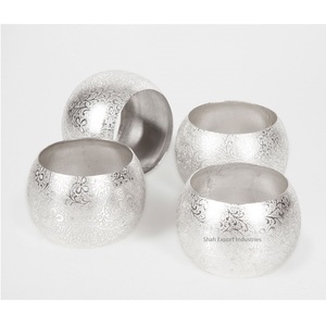 Shiny Copper Plated Metal Napkin Ring for Weddings Special <b>Occasions</b> Home Dining <b>Table</b> Banquet Decor Napkin Holder - Product Image 5