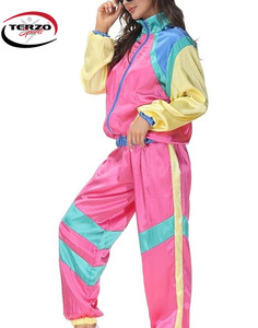 Terzo 2024กันลมคุณภาพดีสำหรับผู้หญิง, ชุดกันลมกันน้ำพิมพ์ลายน้ำหนักเบากันยูวีมีฮู้ดพร้อมเชือกรูด - Product Image 5