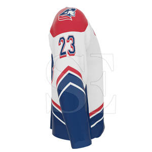 Maillot de hockey sur glace de conception récente pour une utilisation en extérieur / Nouveau style de maillot de hockey sur glace au prix le plus bas - Product Image 2