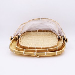 Filet anti-moustiques en bambou, couvertures alimentaires naturelles, tailles personnalisées, meilleure vente du Vietnam - Product Image 5