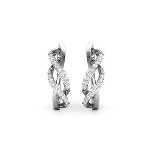 Lab Grown Diamond Studs 14K Pendientes de oro sólido amarillo Regalos de aniversario Lab Diamond Solitaire Pendientes F Color VS1 Claridad - Product Image 1