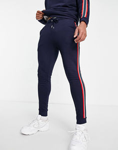 Nueva ropa deportiva de invierno ajustada para gimnasio, chándal para hombre, diseño superior, calidad superior, logotipo personalizado, Material polar - Product Image 3