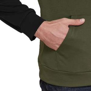 Sweat à capuche chaud en polaire pour hommes Design personnalisé disponible pour hommes sweat à capuche en polaire avec logo personnalisé pull sweat pour hommes - Product Image 3