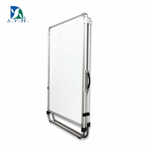 Xách tay khung nhôm bảng từ tính với đứng có thể điều chỉnh có thể gập lại lật biểu đồ Giá vẽ cho văn phòng & lớp học - Product Image 2