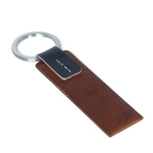 Porte-clés en cuir véritable durable, fait à la main, avec impression typographique et logo personnalisé pour un usage quotidien, cadeaux d'entreprise, image de marque - Product Image 2