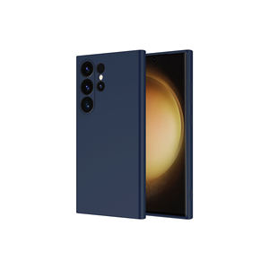 Étui de protection en silicone liquide Premium Mara pour Samsung Galaxy S25 Ultra, design marbré doux, compatible avec A53 7 Plus 13 Pro Max - Product Image 1