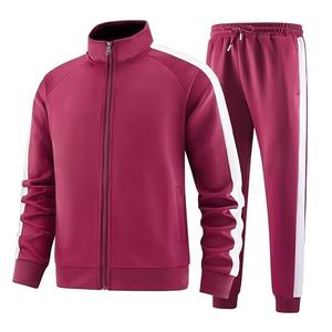 2025 nuevo tamaño personalizado gran oferta chándal precio bajo hombres chándal hombres cremallera Chaqueta estilo hombres chándal hecho en Pakistán - Product Image 1