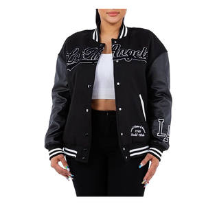 Chaquetas Varsity Personalizadas de Lana Lisa con Capucha, Chaqueta Varsity de Béisbol con Letras, Chaqueta Varsity de Béisbol Personalizada con Logotipo Bordado 2024 - Product Image 1