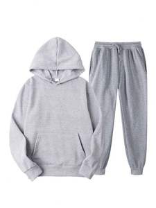 Survêtements pour hommes 2 pièces à manches longues athlétique Full Zip Sweatsuits Jogging Suit Set Casual Outdoor Streetwear Sport Tracksuit Set - Product Image 5