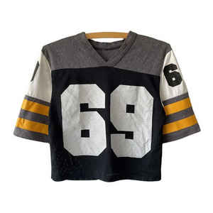 Maillot de football américain pour jeunes de haute qualité Design personnalisable Vêtements de sport d'équipe respirants Imprimé Nouveau style de football américain - Product Image 1