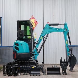 Entrega rápida Premium 3 Ton Mini Excavadora Máquina de ingeniería original con motor central Gear PLC y componentes de bomba incluidos - Product Image 4