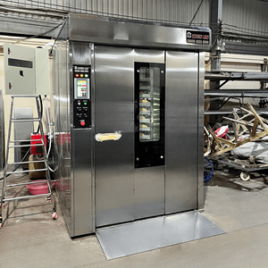 Four rotatif Altuntop à 32 plateaux, chariot, certifié ISO, 1600x2300x2500, en fer et acier inoxydable, 380V/220V, fours à gaz - Product Image 2