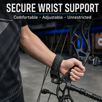 Sangle de poignet réglable en nylon pour arc à poulies de tir à l'arc, accessoires de sport pour la chasse et la pratique du tir sur cible