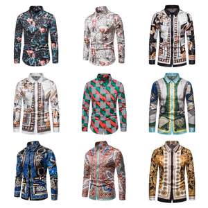 Camisas de franela Kavlar de manga larga para hombre de alta calidad, sin hierro, sin arrugas, abotonadas, estilo informal de negocios, transpirable para otoño - Product Image 5