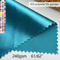 Tissu satiné extensible brillant en gros populaire, nouvelle mode pour vêtements, robe, tissu satiné, échantillon gratuit