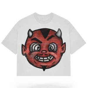 Camiseta de Lona Corta y Cuadrada con Estampado DTG, Fabricantes Personalizados para Tu Propia Marca, Cuello Redondo, Diseño Sólido, Secado Rápido, Estilo Hip Hop para Hombre - Product Image 5