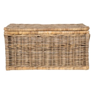 Cesta rectangular grande de ratán para el suelo, hecha a mano, para almacenamiento, venta al por mayor, ecológica, hecha en Vietnam - Product Image 2