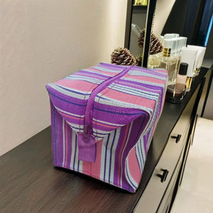 Bolsas grandes de polipropileno reciclado ecológicas, bolsas de plástico sostenibles reutilizables para la colada, hechas en India - Product Image 1