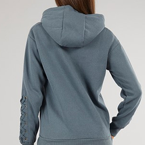 Superventas diseño personalizado algodón hecho de secado rápido de manga larga mujeres pulóver chándal Venta caliente pulóver chándal - Product Image 4