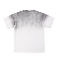 T-shirts personnalisés en gros pour hommes, style vintage, graphiques, coupe oversize, hip-hop, 100% coton épais, délavé à l'acide, motif avant