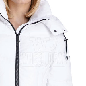Chaqueta acolchada de bajo precio con diseño de buena calidad para mujer, chaqueta acolchada impermeable superventas - Product Image 4