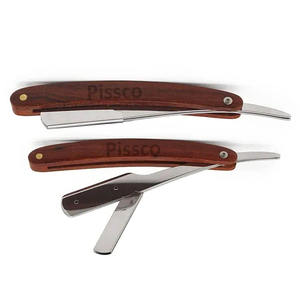Rasoirs de barbier à lame droite pour salon, 1 pièce, fabriqué par Pissco Pakistan - Product Image 4