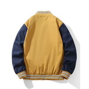 Veste d'automne pour homme en tissu tissé enduit, col montant, logo frontal, respirante, nouvelle conception 2025, fabriquée avec la meilleure qualité, meilleur prix - Product Image 2