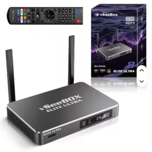 Nuevo Vseeboxs Elite Metal TV Box Más Vendido con 128 GB de Almacenamiento, 4 GB de RAM y 3 Años de Garantía - Product Image 1