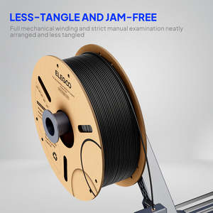 Filament d'imprimante 3D Elegoo PLA Plus noir 10 kg, extrudé 5 kg, 20+ types dont TPE, PCL, HIPS, PETG, TPU, ABS, PA, PP, PPS, PEEK, Nylon, POM - Product Image 3