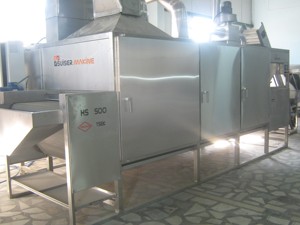 Máquina Tostadora de Nueces SUISER MAKINE, 500 Kg/h, Acero Inoxidable, Eléctrica, 33 kW, 2 Años de Garantía - Product Image 1