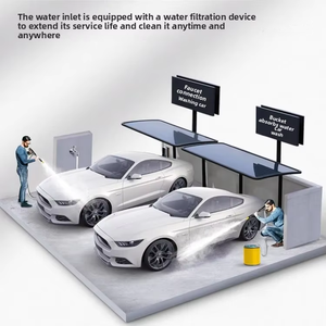 Tranrich 220V 1600 Wát áp lực cao xe máy giặt máy 4 vòi phun và bọt pháo cho nhà, xe ô tô, vườn - Product Image 5