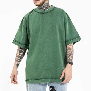 T-shirt en coton 100% de qualité supérieure, poids lourd, uni, 260 g/m², manches courtes, t-shirts décontractés pour hommes, t-shirt de sport pour hommes - Product Image 5