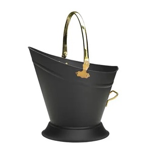 Calentador de Exterior para Barbacoa con Cubeta para Carbón, de Hierro con Recubrimiento de Polvo Negro, Forma Ovalada, Modelo 25002, Precio de Fábrica, Superventas - Product Image 1