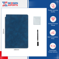 Última Llegada de Cuadernos de Tapa Dura de Alta Calidad, Cuaderno de Pizarra Blanca A5 de Cuero PU, para la Escuela, Oficina, Hogar y Educación, de Bajo Costo