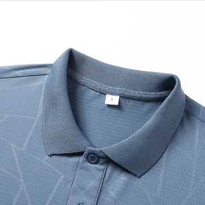 ฤดูร้อนผู้ชายเสื้อโปโลผ้าไหมน้ําแข็งแขนสั้นTeeผ้าฝ้ายและระบายอากาศเย็นแห้งเร็วไนลอนPolosกอล์ฟที่มีคุณภาพสูงเสื้อT Man - Product Image 5