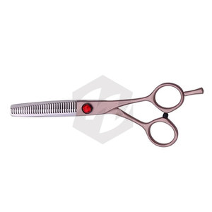 Tijeras de Entresacar para Cortar Cabello de Alta Calidad con Mango de Color Rosa, Tijeras Profesionales de Peluquería para Peluquería y Uso en Salón - Product Image 6