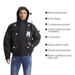 Vente en gros de vestes haute visibilité de bonne qualité Veste imperméable haute visibilité de sécurité haute visibilité d'approvisionnement d'usine - Product Image 3