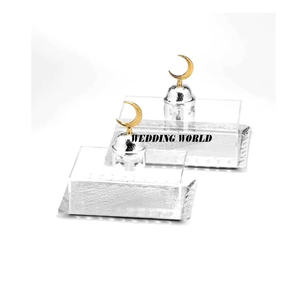 Grossiste et fournisseur de pot à bonbons en métal de qualité supérieure serveur de noix fait à la main classique élégant en gros nouveau pot de fruits secs - Product Image 3