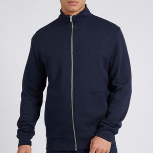 Nouveaux pantalons pour hommes 2 pièces ensembles hommes décontracté Streetwear survêtements vierges col zippé survêtement à manches longues ensemble pour hommes - Product Image 1