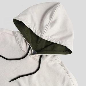 2024สำหรับผู้ชายและผู้หญิงเสื้อผ้าฤดูใบไม้ร่วงและฤดูหนาวสไตล์อเมริกันเสื้อมีฮู้ดเข้าคู่กันกับสี - Product Image 4