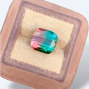 Tourmaline Pastèque Naturelle de Qualité Supérieure, Coupe Coussin Exceptionnelle - Product Image 3
