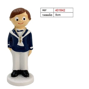 Figurine Garçon de Communion 8 cm Décoration Religieuse Élégante Fourniture pour Événements - Product Image 2