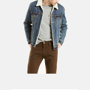 Hot Bán Người Đàn Ông Của Áo Khoác Cổ Điển Hợp Thời Trang Denim Áo Khoác Người Đàn Ông Jean Mỏng Áo Khoác Giản Dị Cho Người Đàn Ông Của Nhà Cung Cấp Bởi Hi 2026 - Product Image 6