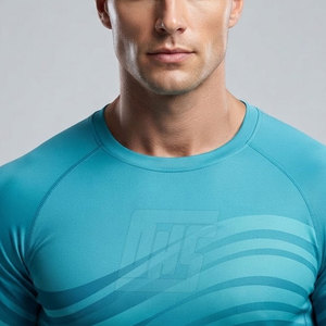Chemises de compression professionnelles pour hommes, manches longues, athlétiques, pour la course à pied, l'entraînement, la remise en forme, la salle de sport, les sports, les performances, vêtements de sport actifs - Product Image 5