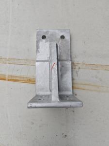 Support de montage en acier soudé robuste, galvanisé, avec trous de fixation pour équipement industriel, marque personnalisée - Product Image 4